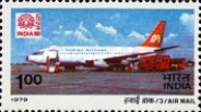 Airmail INDIA 80 1 Rupee