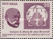 Robert Koch and Symbol of Disease — 35P