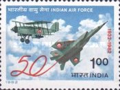 The 50th Anniversary of Indian Air Force — 1.00R