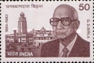 G. D. Birla — 50P