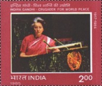 Indira Gandhi making Speech — 2.00R
