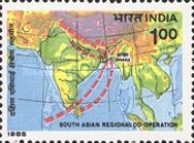 The 1st Summit Meeting of South Asian Association for Regional Co-operation, Dhaka, Bangladesh — 1.00R