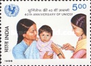 The 40th Anniversary of UNICEF — 5.00R
