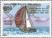 Indian Army Round the World Yacht Voyage, 1985-1987 — 6.50R