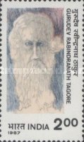 Rabindranath Tagore (Self-portrait) — 2.00R
