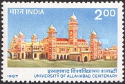 The 100th Anniversary of Allahabad University — 2.00R