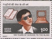 The 100th Anniversary of Service to Blind — 1.00R