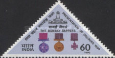Presentation of New Colours to Bombay Sappers — 60P