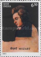 Mozart at Piano (Unfinished Painting, J. Lange) — 6.50R