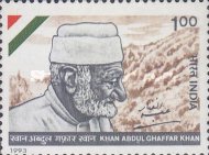 Abdul Ghaffar Khan and Mountainside — 1.00R