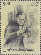 Louis Pasteur in Laboratory (from painting by Edelfelt) — 5.00R