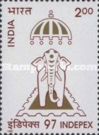 INDEPEX '97 International Stamp Exhibition, New Delhi — 2.00R