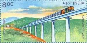 Completion of Konkan Railway — 8.00R