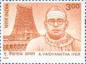 A. Vaidyanatha Iyer and Temple Tower — 3.00R