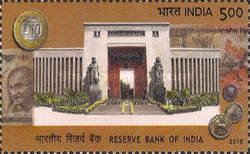 The 75th Anniversary of the Reserve Bank of India — 5.00R