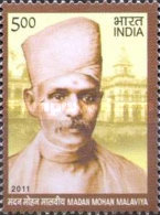 The 150th Anniversary of the Birth of Madan Mohan Malaviya, 1861-1946 — 5.00R