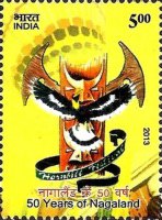 The 50th Anniversary of Nagaland — 5.00R