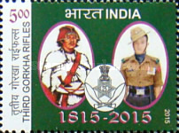 The 200th Anniversary of the First and Third Gorkha Rifles — 5.00R