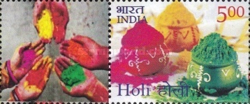Holi Festival of Colors - Personalized Vignette — 5.00R