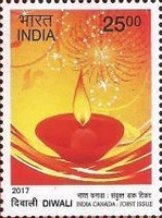 Diwali - Joint Issue with Canada — 25.00R