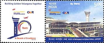 GMR Hyderabad International Airport - Personalized Vignette — 5.00R
