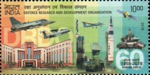 The 60th Anniversary of the DRDO - Defence Research and Development Organisation — 10.00R