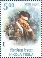 Nikola Tesla, 1856-1943 — 5.00R