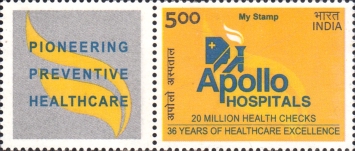 The 100th Anniversary of the Apollo Hospitals - Personalized Vignette — 5.00R