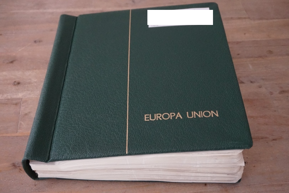 Europa CEPT 1956-1969 large stamp collection in album.