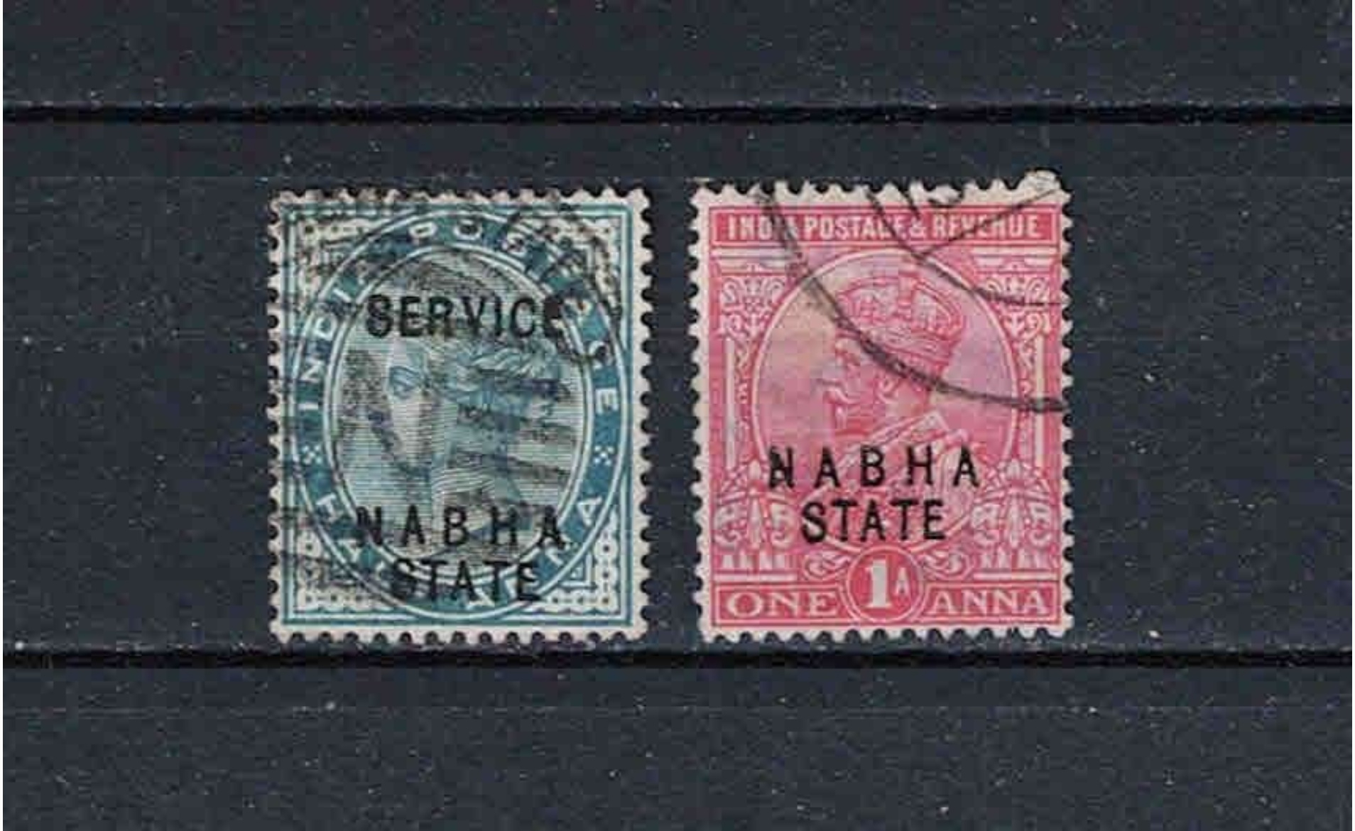 Nabha State stamps