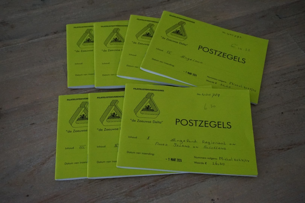 Great Britain 7 circulation booklets mostly Machin stamps; CV € 850