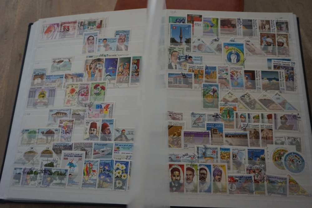 Tunisia stamp album page 11