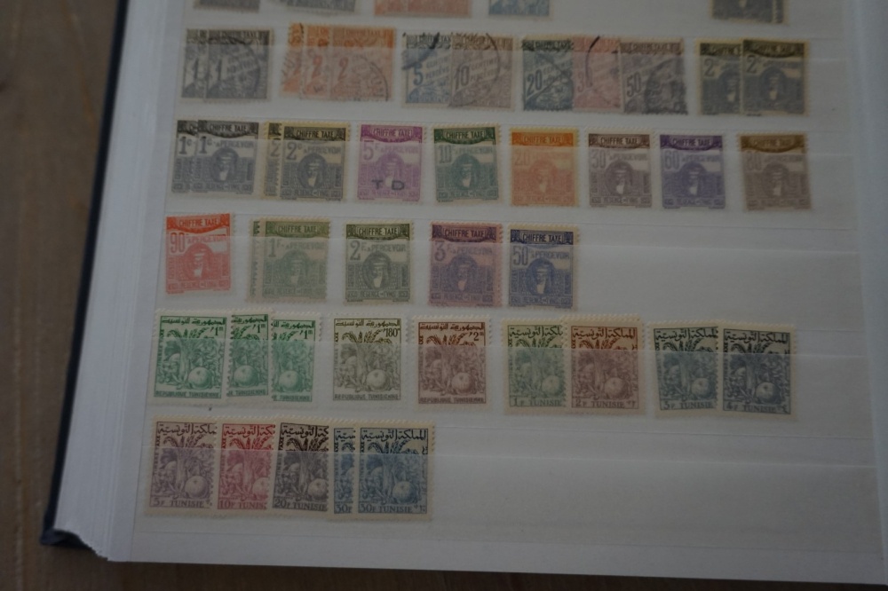 Tunisia stamp album page 19