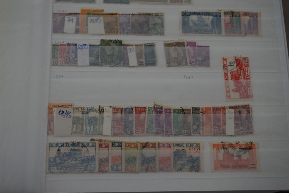 Tunisia stamp album page 3