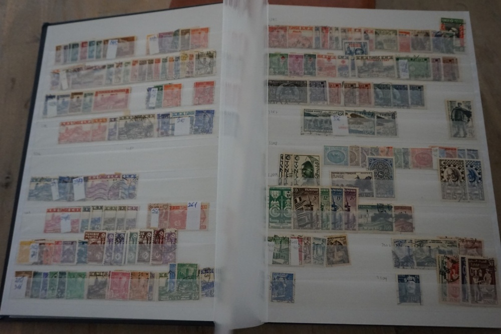 Tunisia stamp album page 4