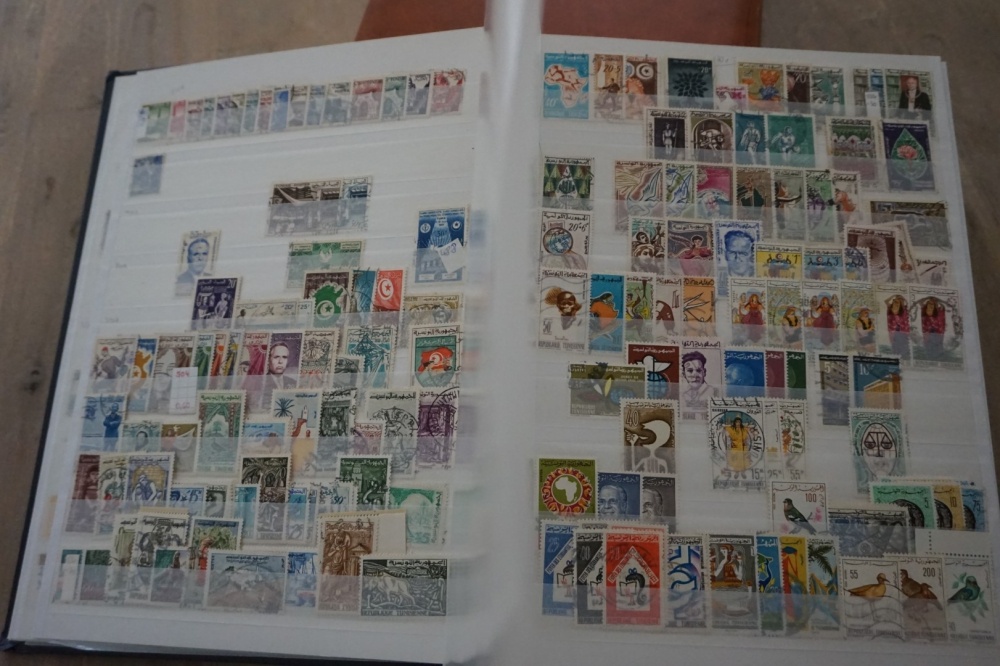 Tunisia stamp album page 5