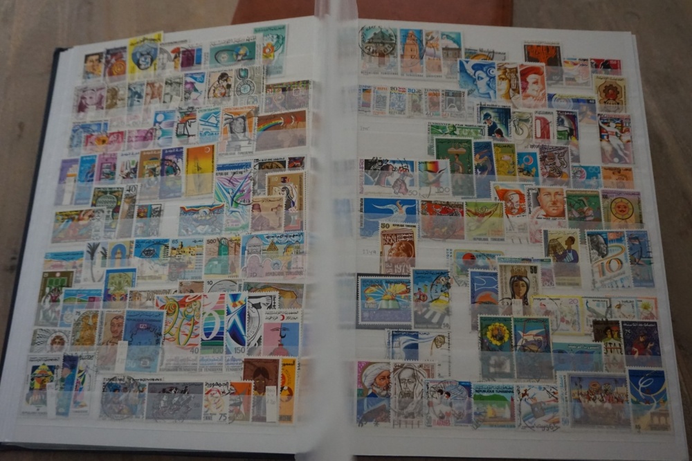 Tunisia stamp album page 7
