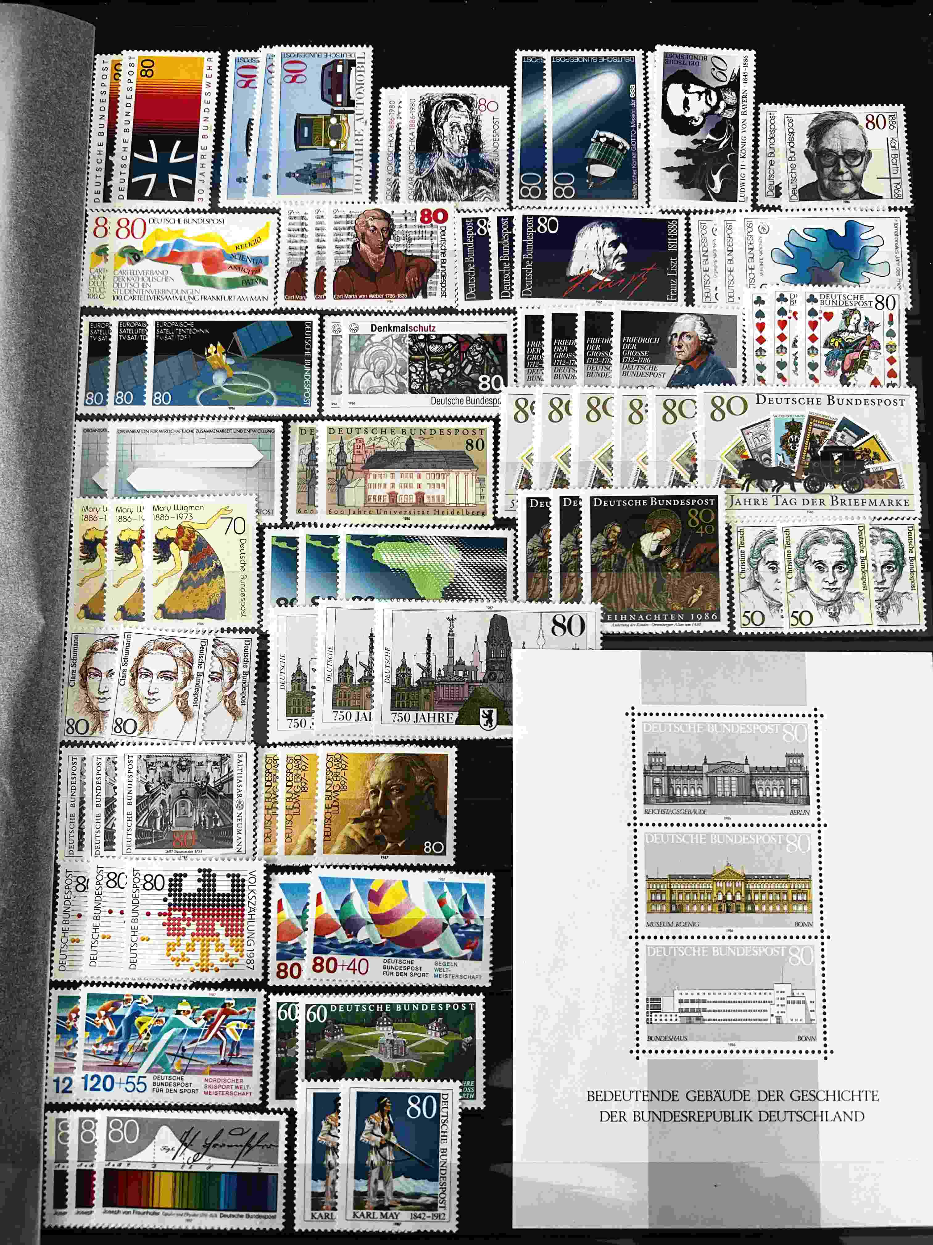 MNH stamps from Germany