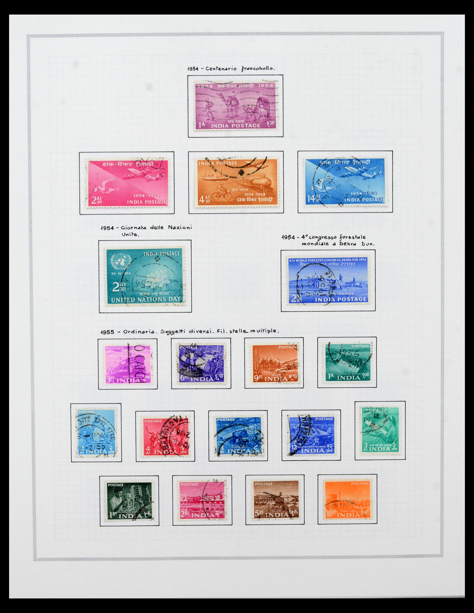 India Stamp Detail 1