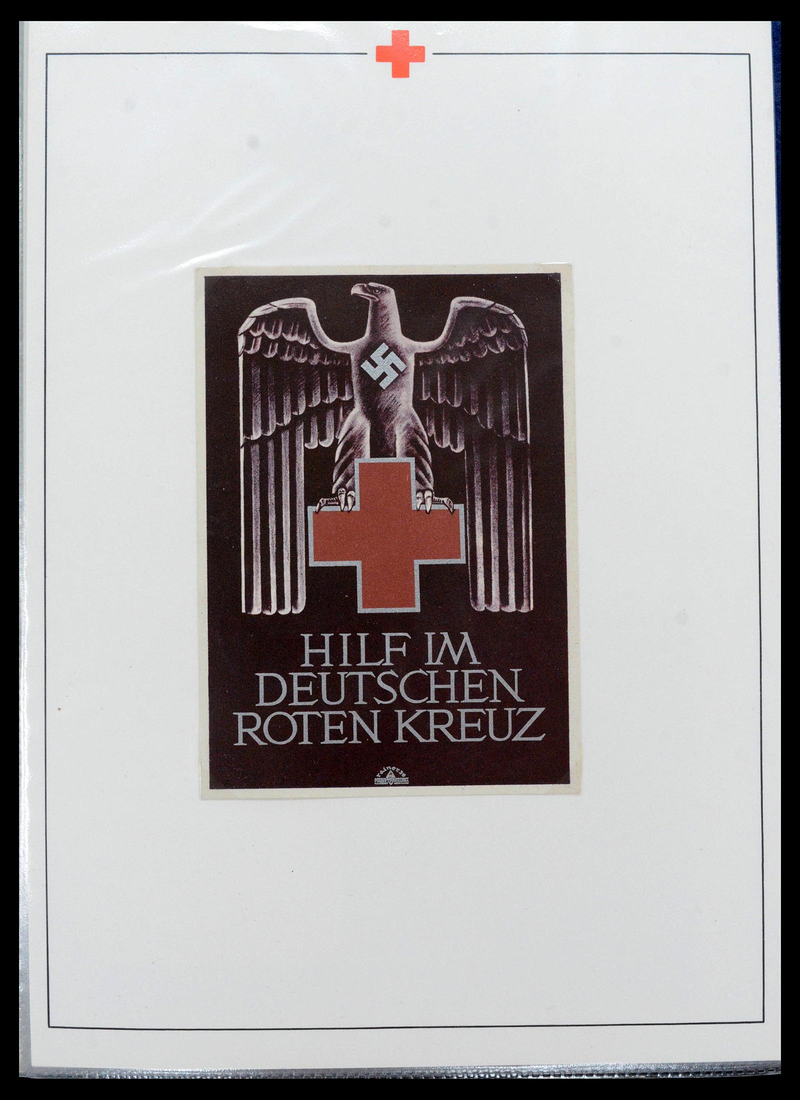 Huge lot : Extensive mint and used/cancelled thematic Red Cross stamp collection 1917-1980.