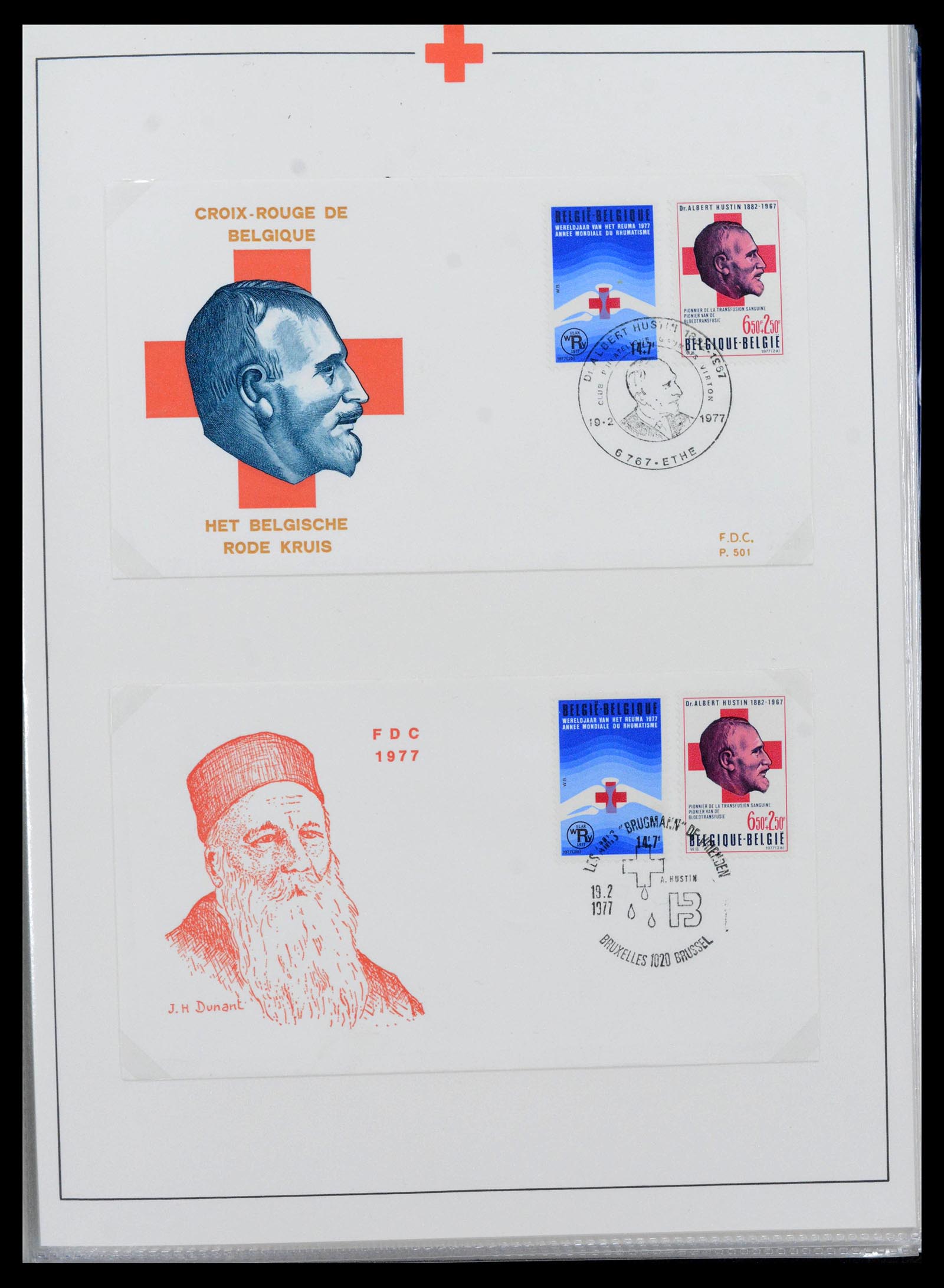 Red Cross FDC Archive
