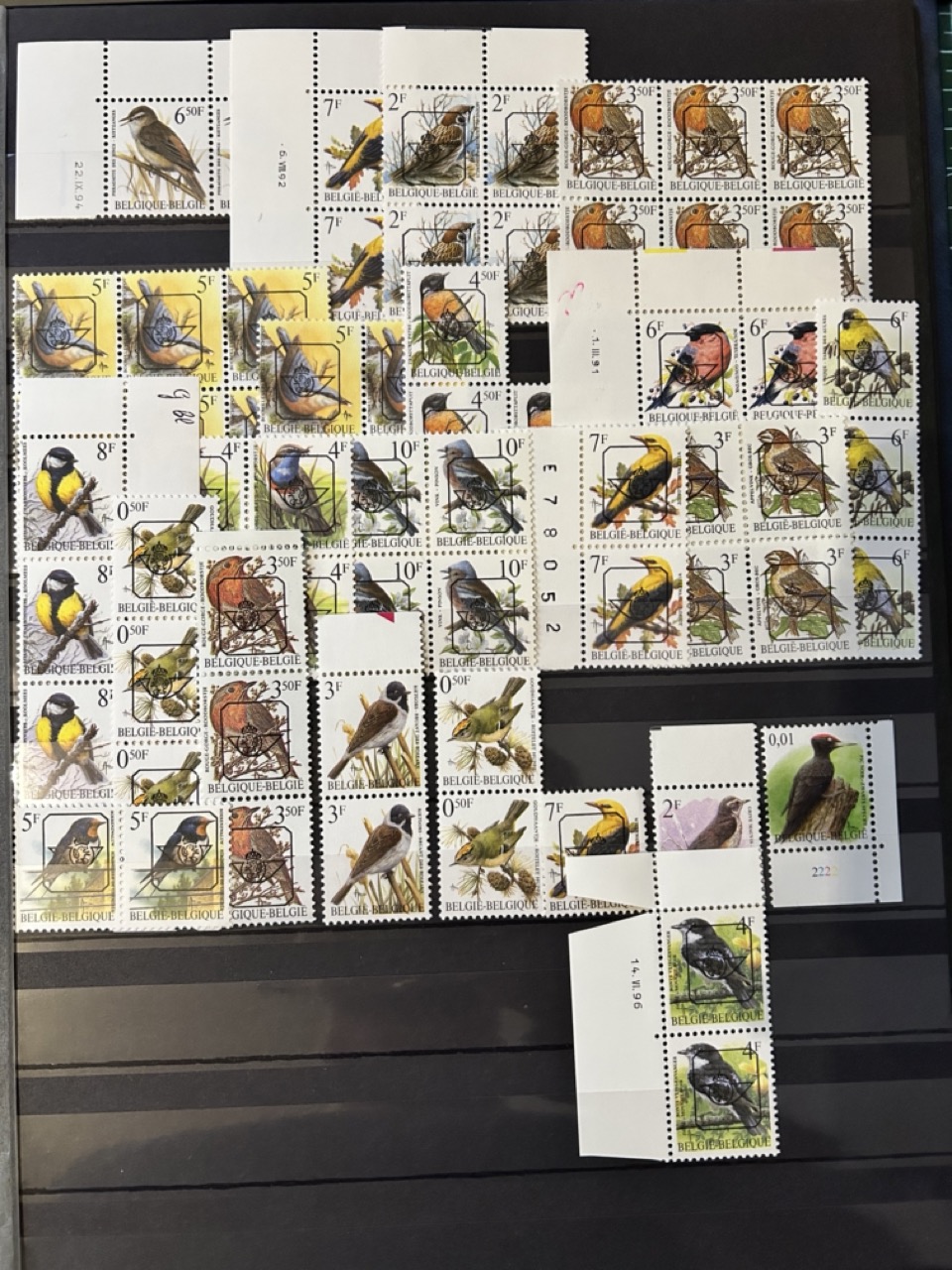 Buzin Bird Stamps