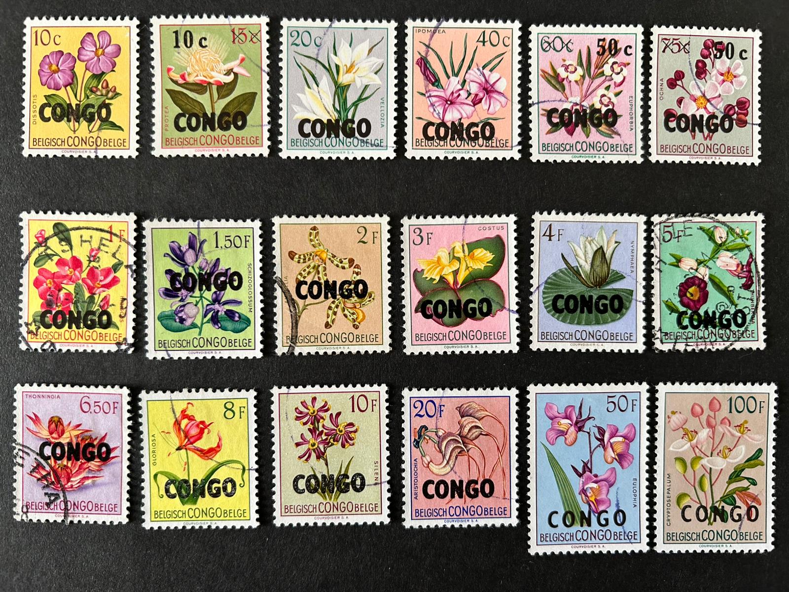 Definitive series from Belgian Congo