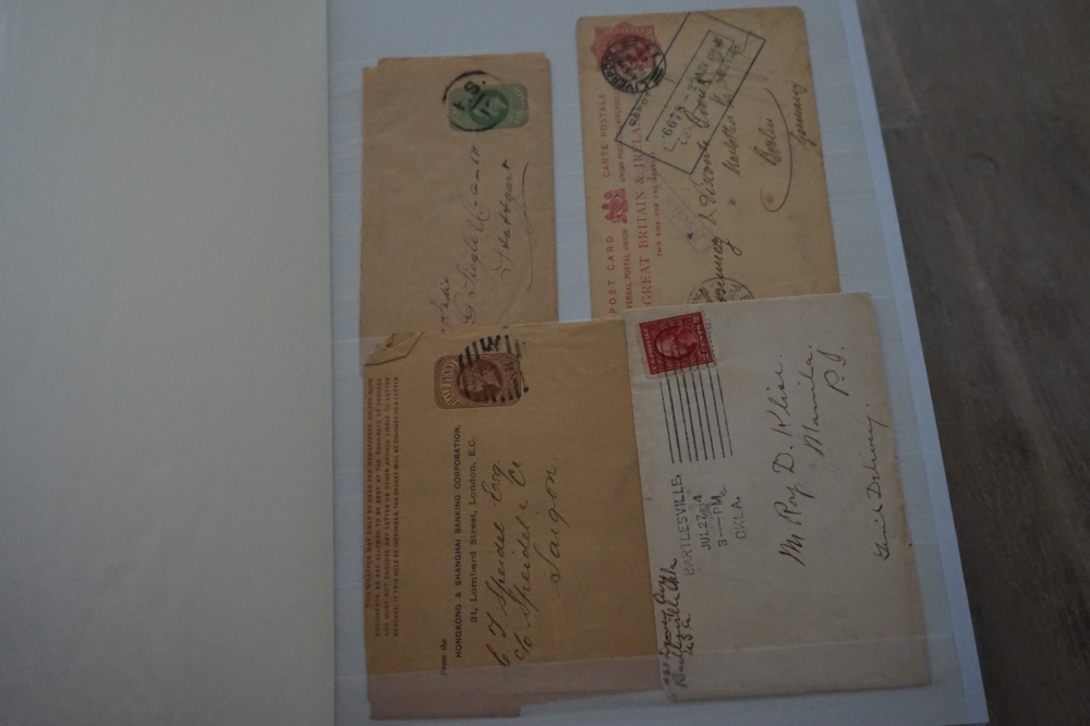 World various postal item collection in stockbook, mostly older incl. Netherlands