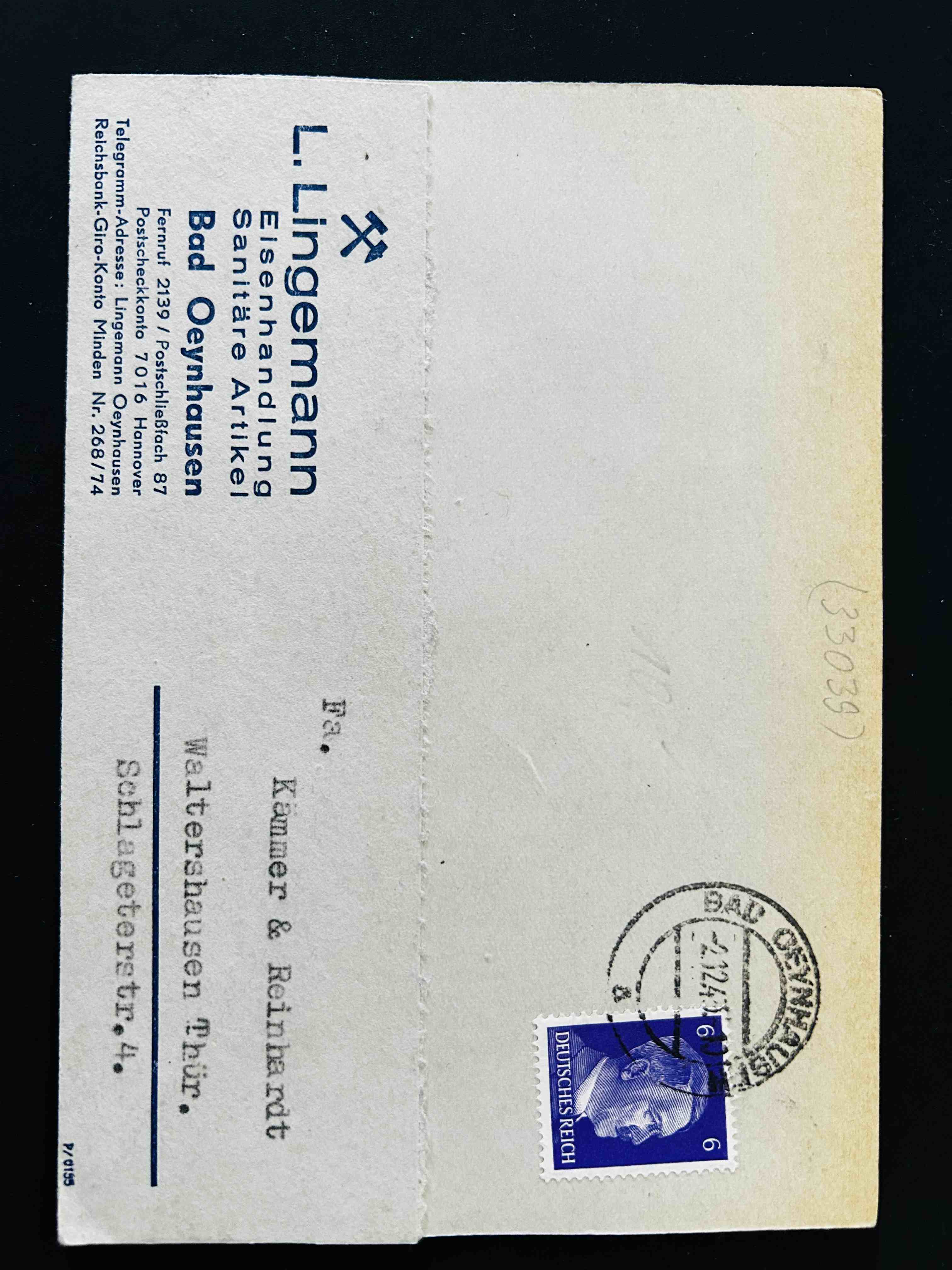 German Empire postcards collection - D84