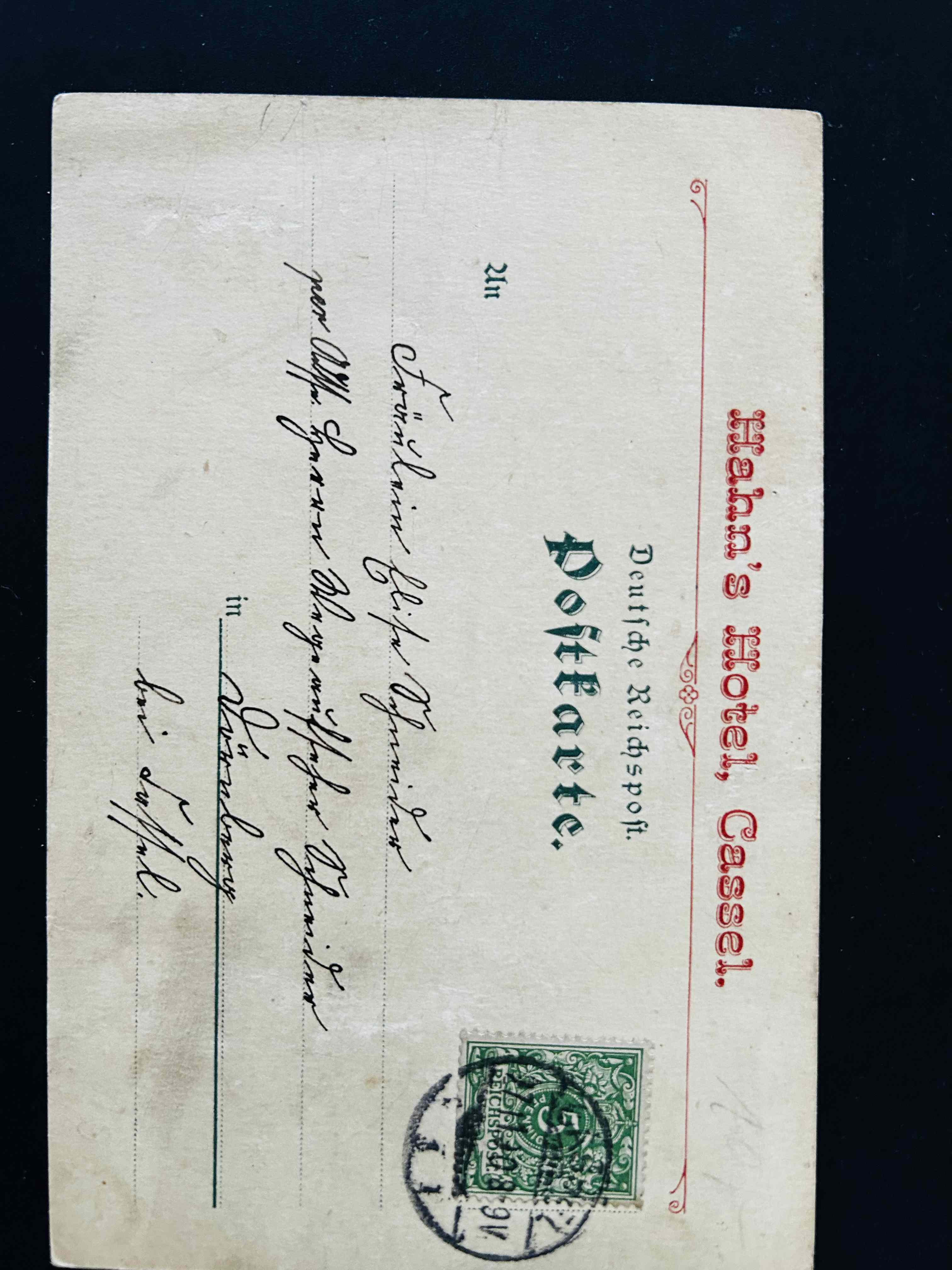 German Empire postcards collection - D86