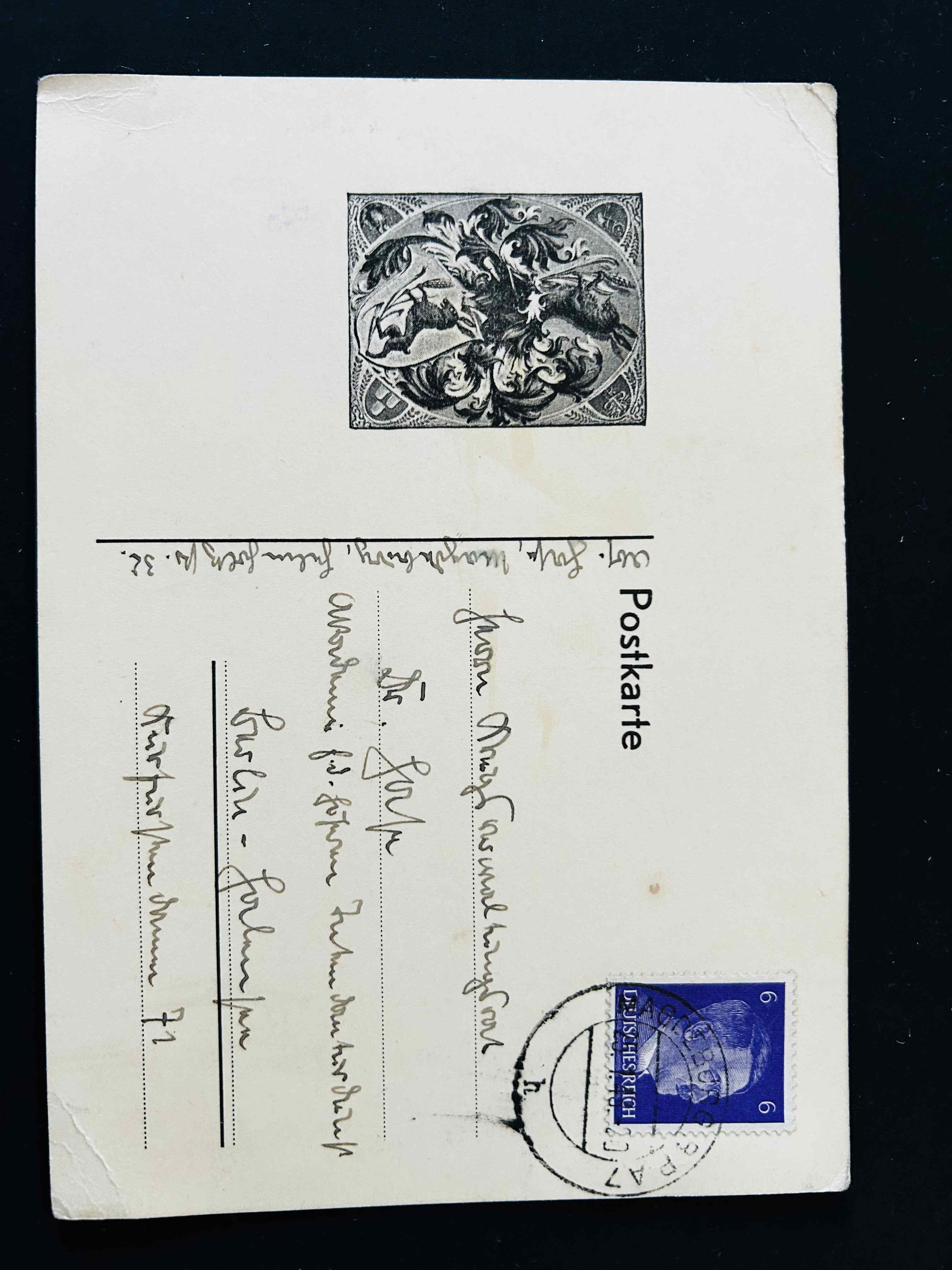 German Empire postcards collection - D87