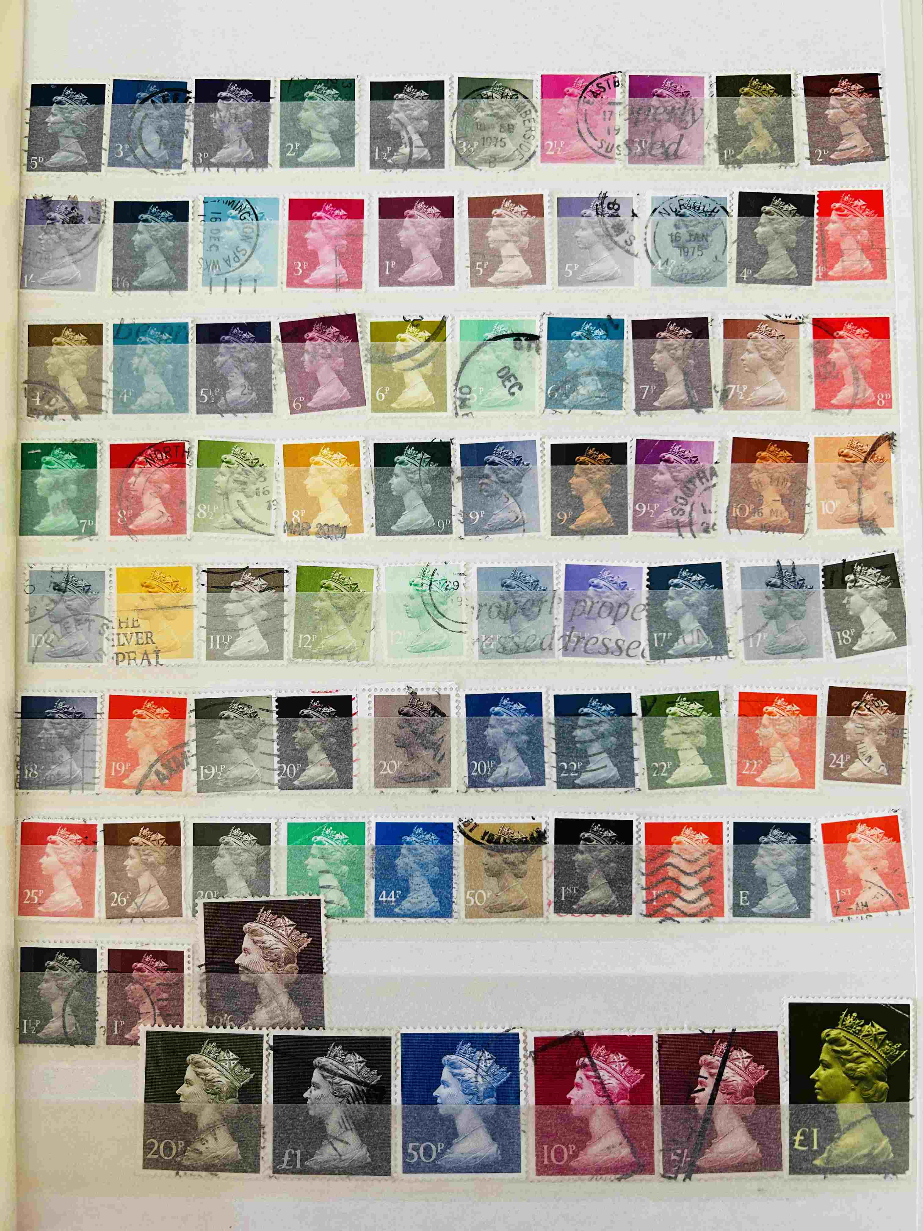 Stamps of Great Britian(used and MNH mix)