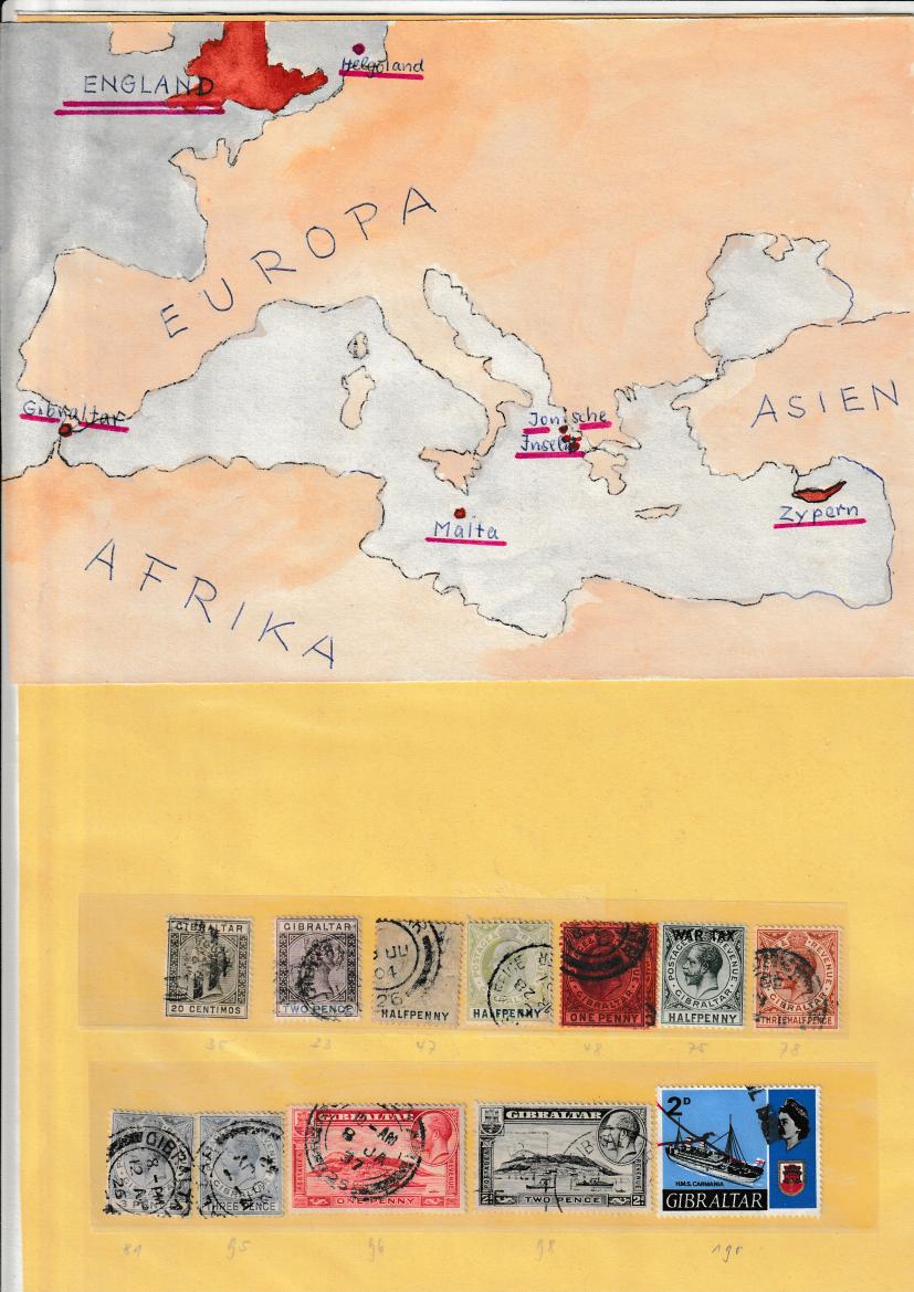 British Possessions and Colonies album - stamps and covers from across the British Empire