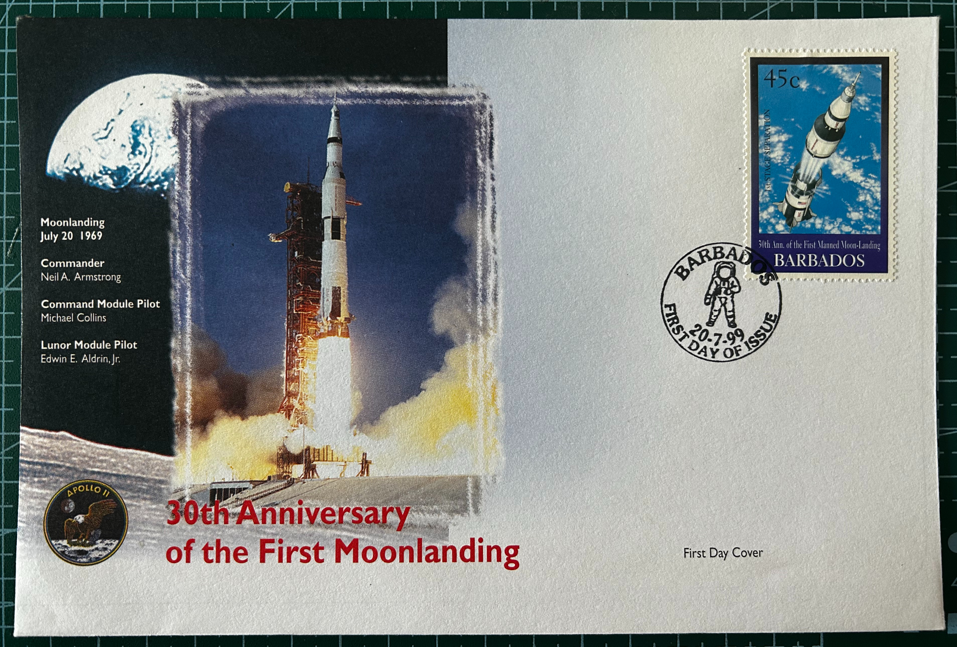 Barbados 45c – 1st-Stage Separation